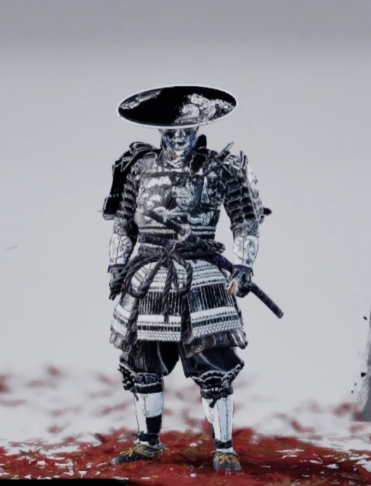 《對馬島之魂：導演剪輯版》緞帶和頸部盔甲移出MOD