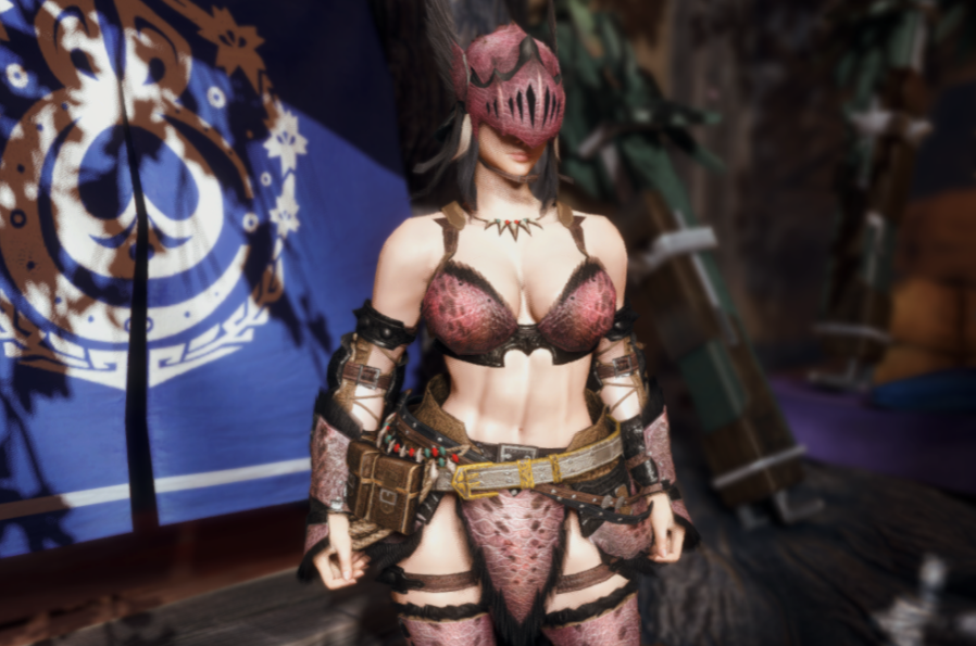 《怪物獵人崛起：曙光》EBB性感蠻額龍套裝MOD