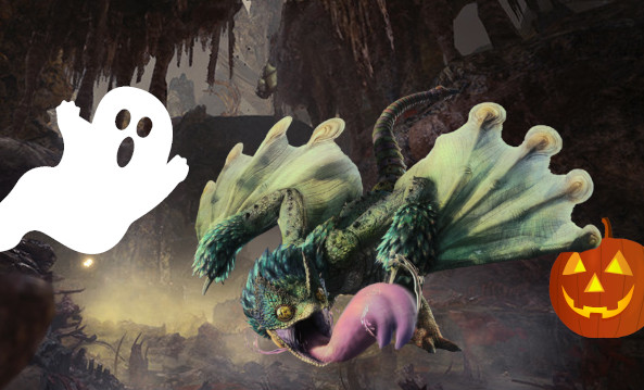 《怪物獵人世界：冰原》萬圣節主題怪物幽靈亞種MOD