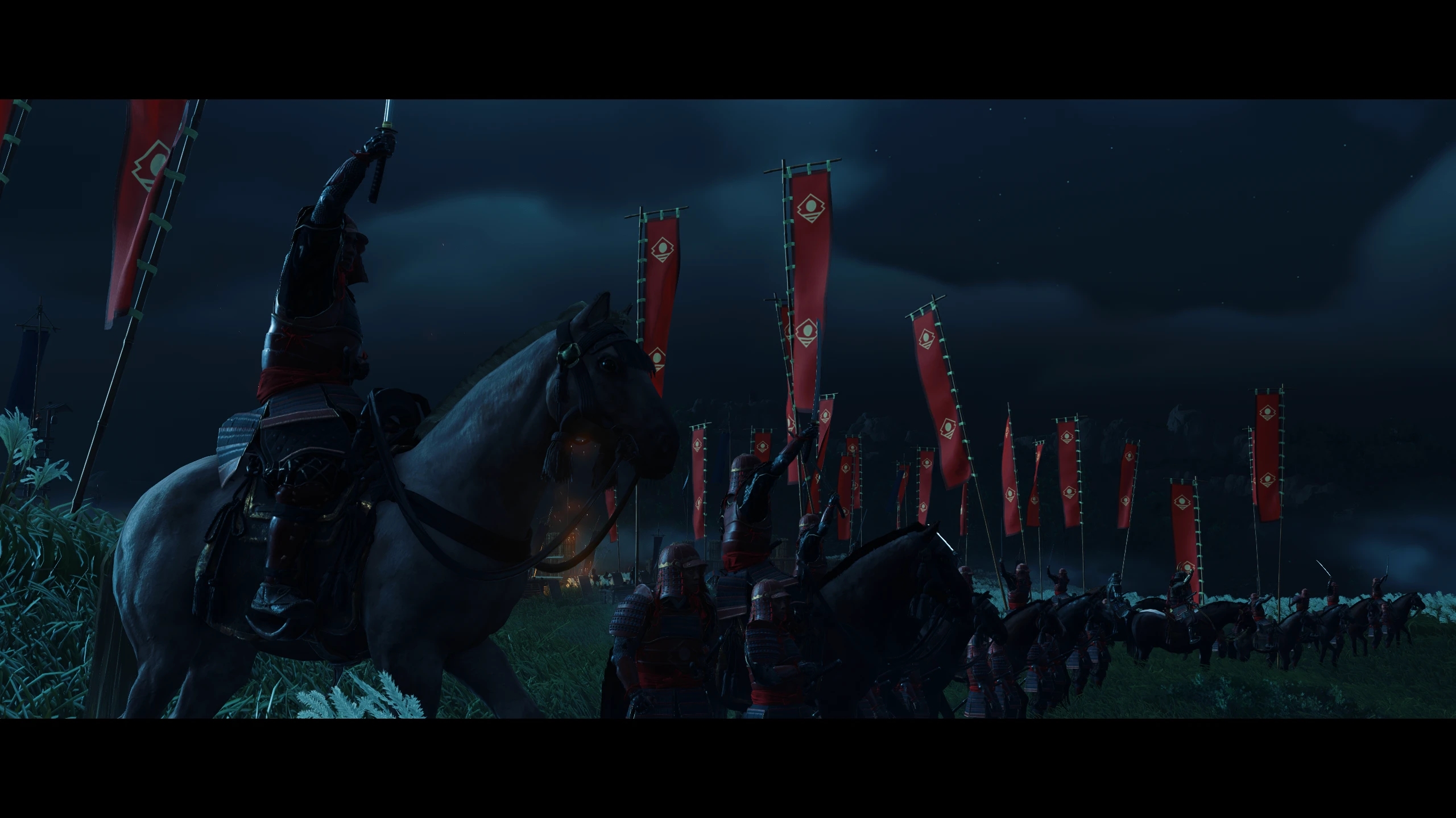 《對馬島之魂：導演剪輯版》黑白紅三色畫面著色MOD