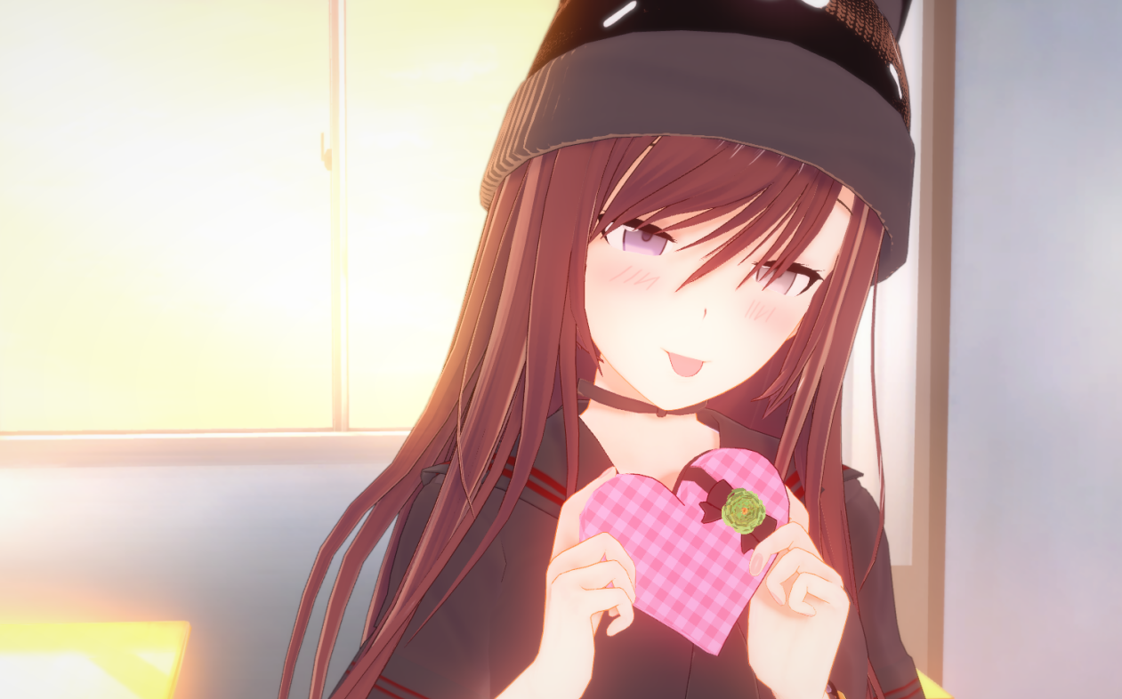 《戀活Sunshine》可愛黑色針織帽美少女MOD