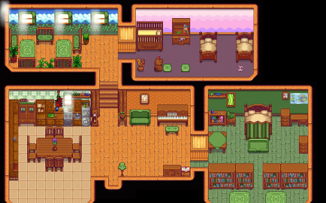 《星露谷物語》花卉主題家具MOD