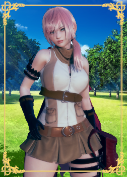 《AI少女》最終幻想13時尚御姐雷霆MOD