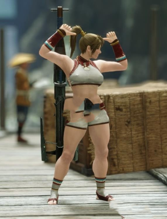 《怪物獵人：崛起》物理效果內衣MOD