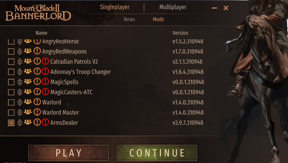 《騎馬與砍殺2》軍火商MOD[支持正式版v1.0.0]