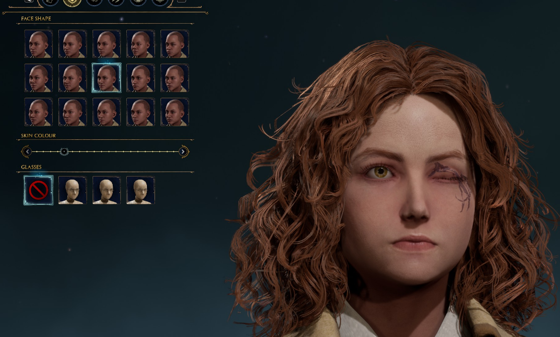 《霍格沃茨之遺》艾爾登法環(huán)梅琳娜面部MOD