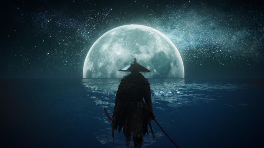 《艾爾登法環(huán)》武士竹斗笠替換鐵笠帽MOD