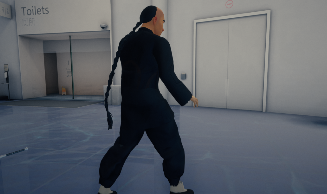 《師父》男性可扮演李連杰霍元甲黑色練功服MOD