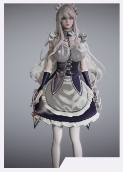 《AI少女》好身材白襪女仆MOD