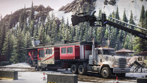 雪地奔馳：燈光與攝像機(jī)