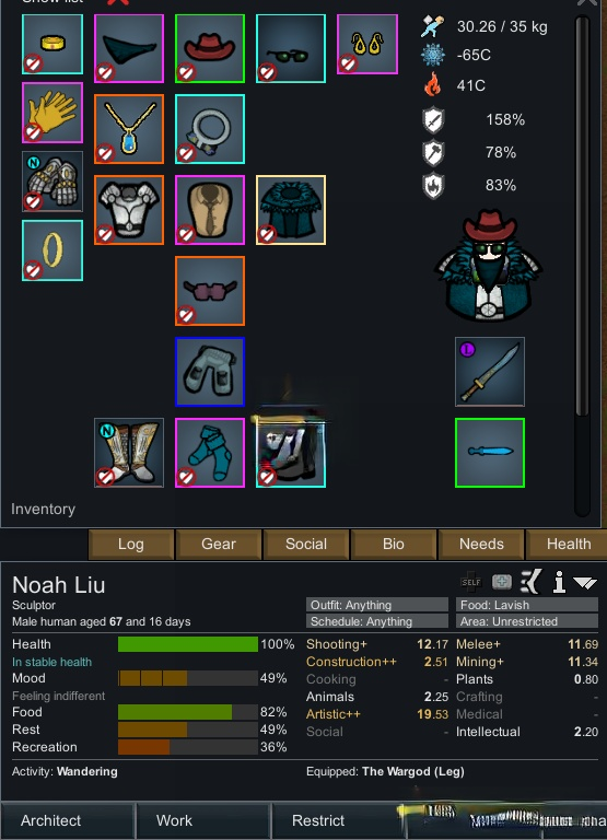 《邊緣世界》RPG風(fēng)格庫存v1.3MOD