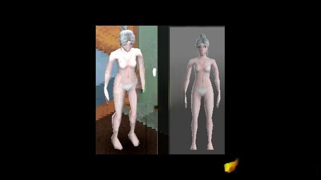《僵尸毀滅工程》女性白色內衣MOD