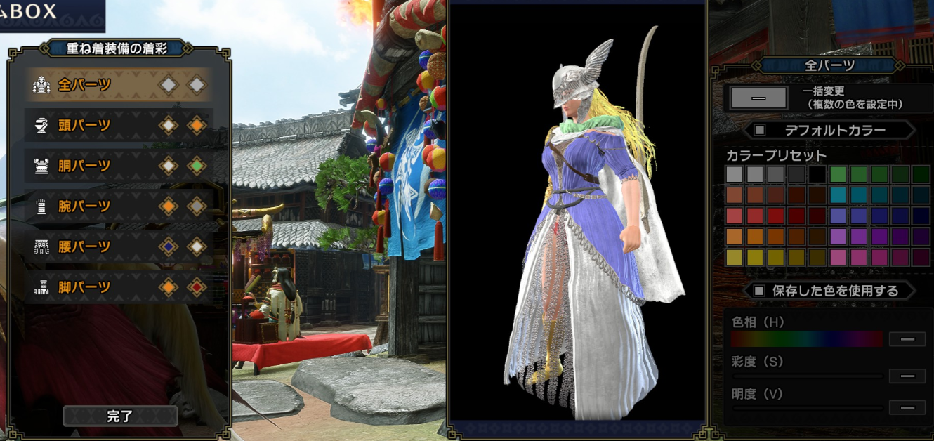 《怪物獵人崛起：曙光》艾爾登女武神替換獵人套MOD