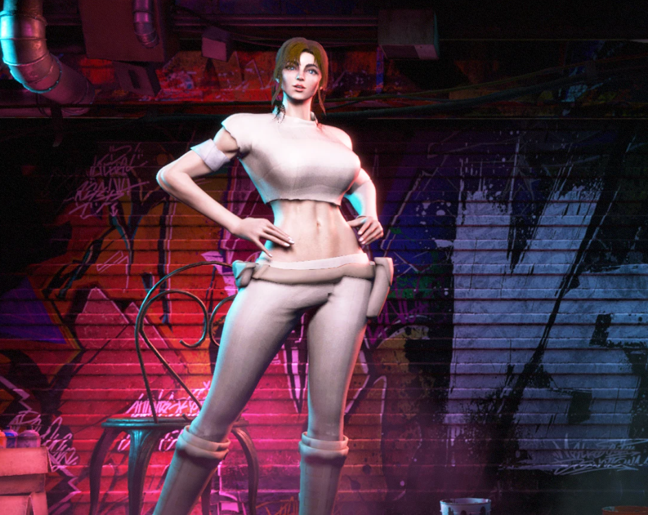 《街頭霸王6》曼儂露臍棉衣MOD