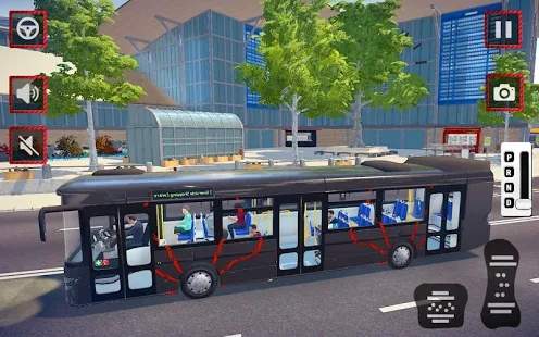 城市3D客車大巴