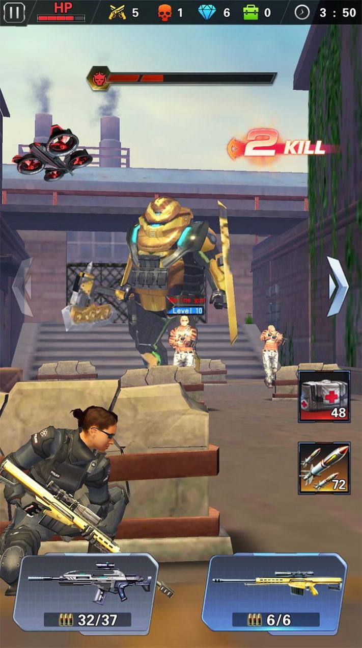現(xiàn)代槍戰(zhàn)射擊3D