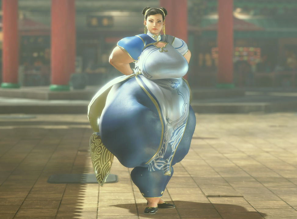 《街頭霸王6》超級肥胖春麗MOD