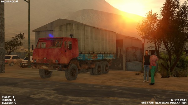 斯拉維利亞的卡車司機