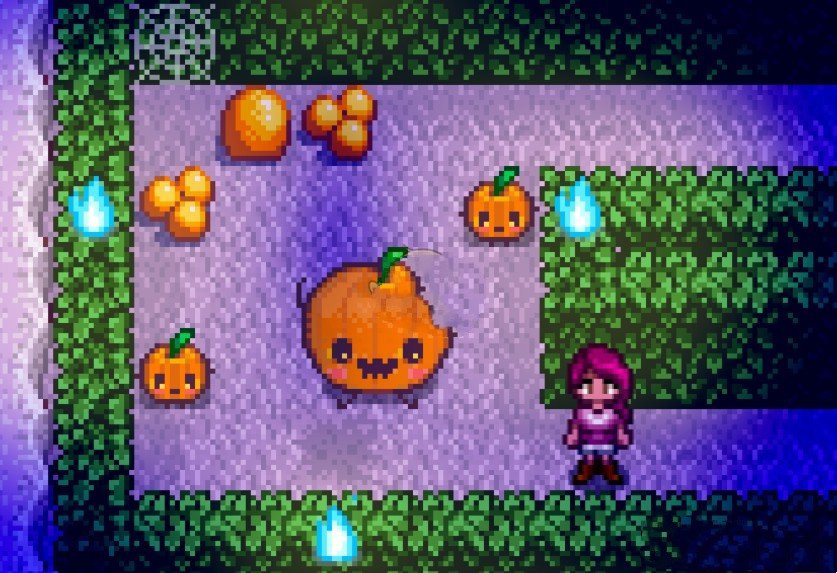 《星露谷物語》萬圣節迷宮美化MOD