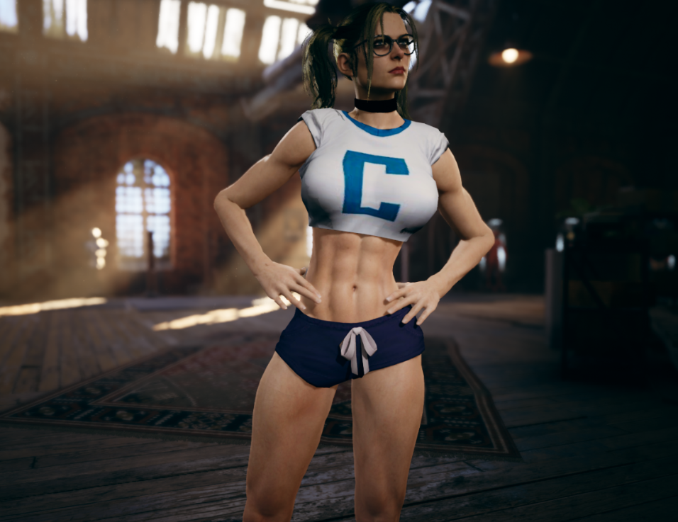 《哥譚騎士》哈莉奎茵健美排球裝MOD