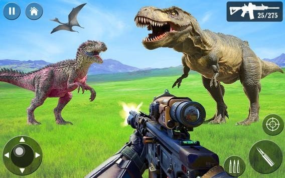 野生恐龍狩獵射擊