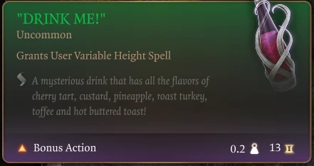 《博德之門3》可變高度咒語MOD