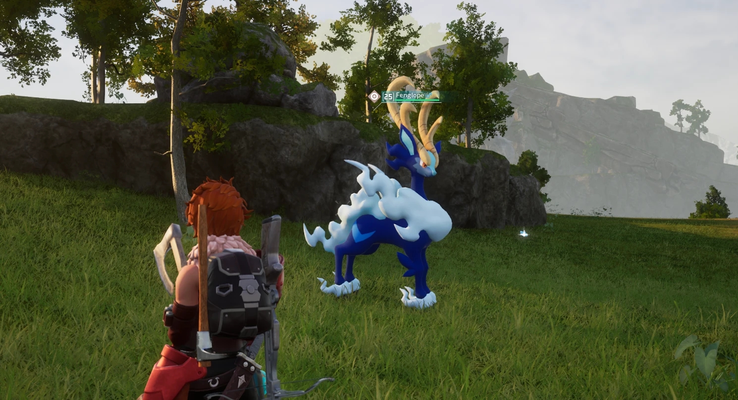 《幻獸帕魯》云海鹿海藍色紋理MOD