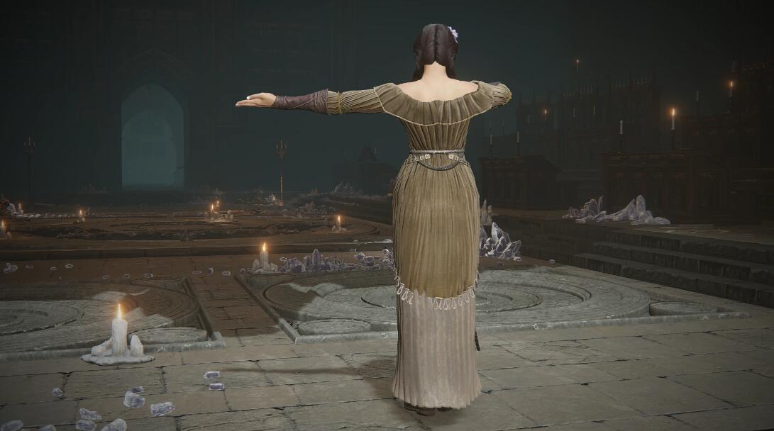 《艾爾登法環》瑪蓮妮亞裙裝無假肢MOD