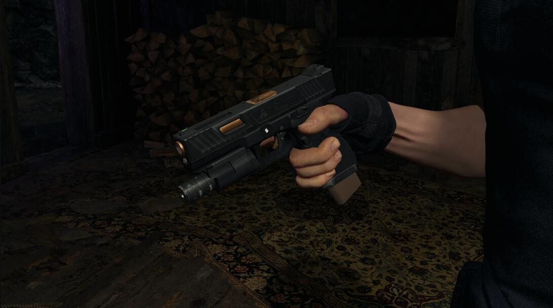 《生化危機(jī)4：重制版》獵狼小隊(duì)格洛克17手槍MOD[正式版]