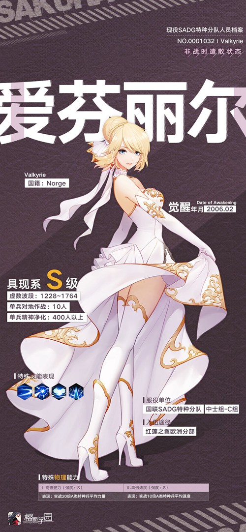 性感女武神《櫻都學園》揭秘她的夢魘