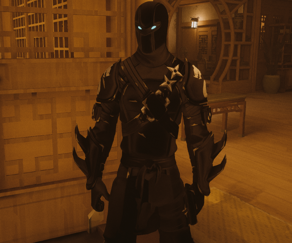  《師父》男主角堡壘之夜黑衣忍者形象MOD