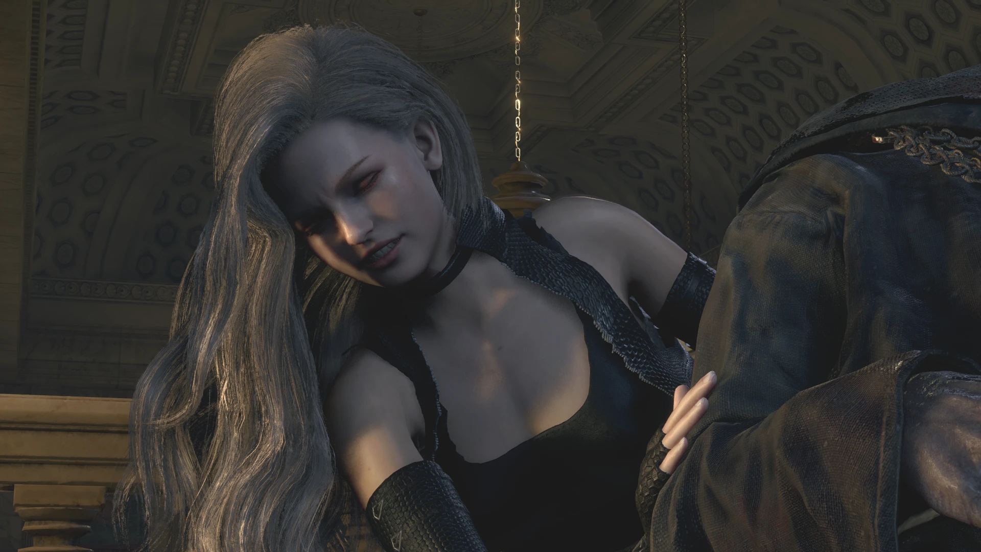 《生化危機4：重制版》艾什莉濃密的長發MOD