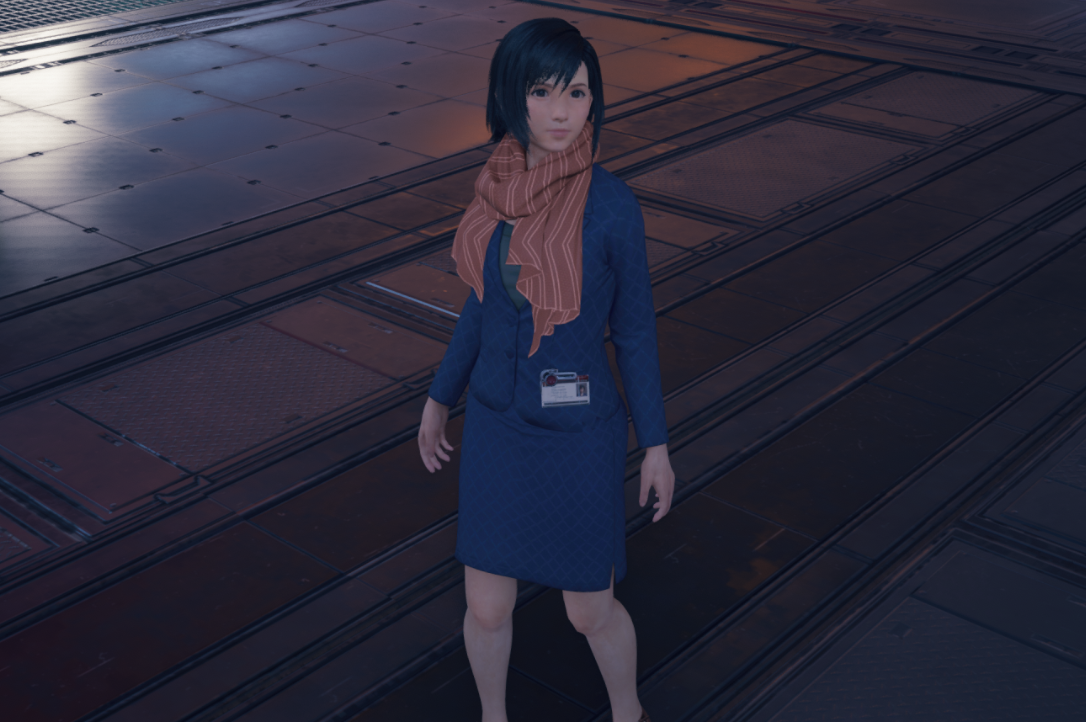 《最終幻想7：重制版》尤菲空姐套裝v1.1MOD