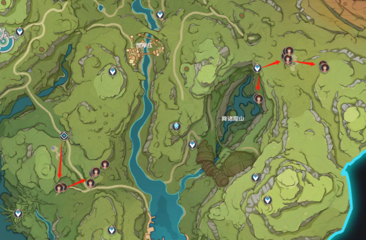《原神》3.3版本紅綢分布位置一覽