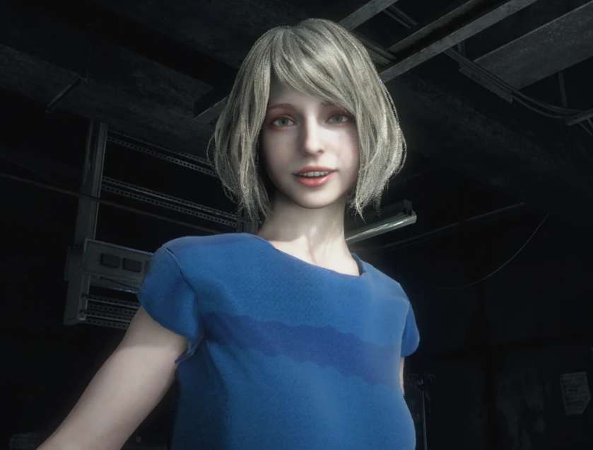 《生化危機4：重制版》阿什莉清純藍色連衣裙MOD[正式版]