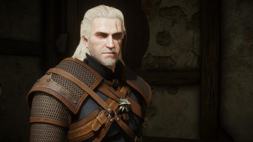 《巫師3次世代版》次世代杰洛特面部重塑MOD