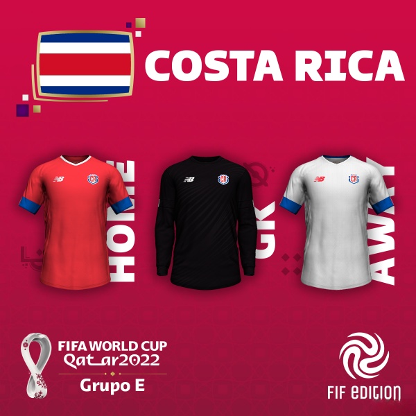 《FIFA 22》哥斯達黎加國家隊球衣包