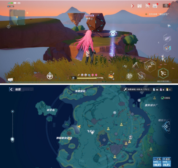 《幻塔》人工島二期風景點位置一覽