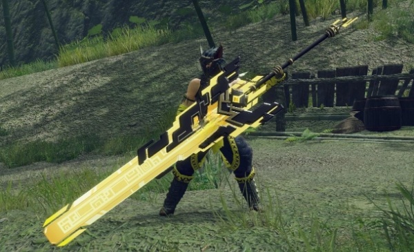 《怪物獵人：崛起》原神無工大劍斬斧MOD
