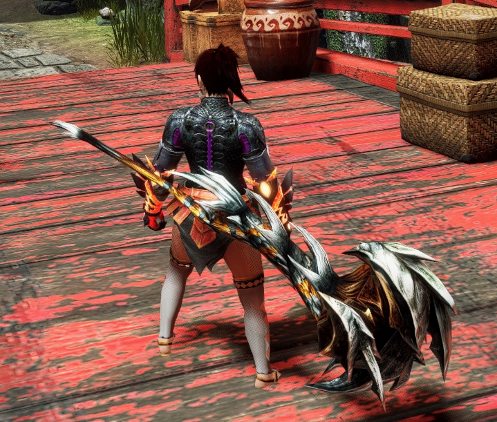 《怪物獵人：崛起》帥氣的怨虎龍大錘MOD