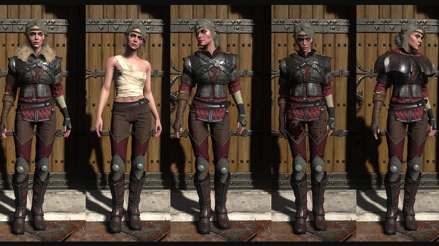 《巫師3次世代版》希里狼學派服裝MOD