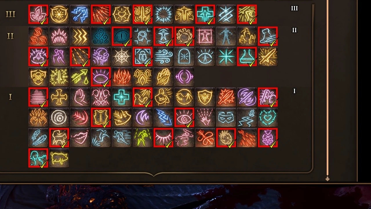 《博德之門3》高亮顯示準備好的咒語MOD