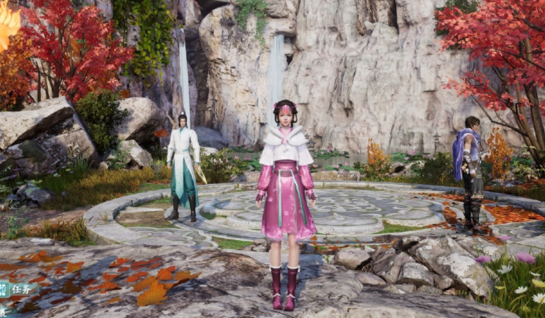 《仙劍奇?zhèn)b傳7》白茉晴縹緲紫粉服裝MOD[正式版]
