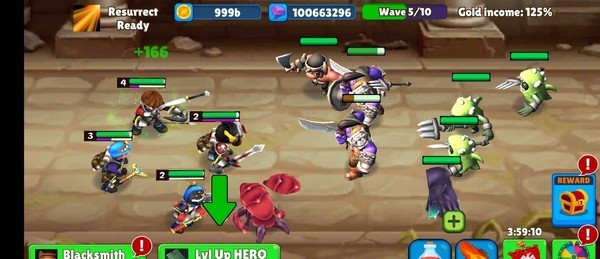 空閑戰士故事