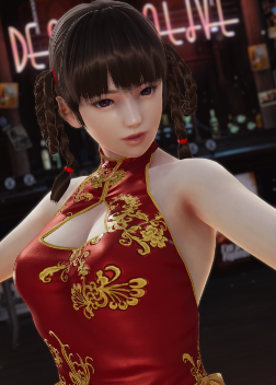 《AI少女》死或生旗袍格斗少女雷芳MOD