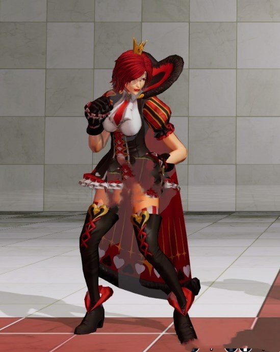 《拳皇15》溫妮莎情人節限定服裝MOD