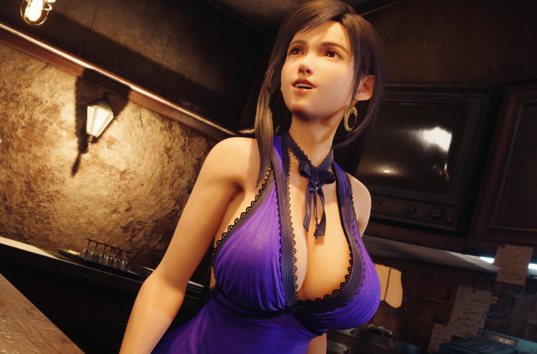 《最終幻想7：重制版》蒂法知性女教師性感身材v1.71MOD