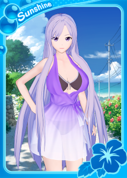 《戀活Sunshine》性感紫發美女夏日泳裝MOD