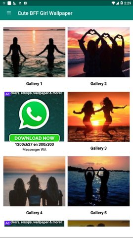 BFF Girl Wallpaper壁紙