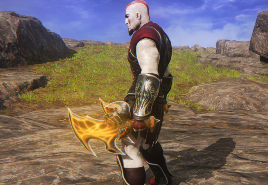 《艾爾登法環》戰神奎托斯替換指紋套MOD